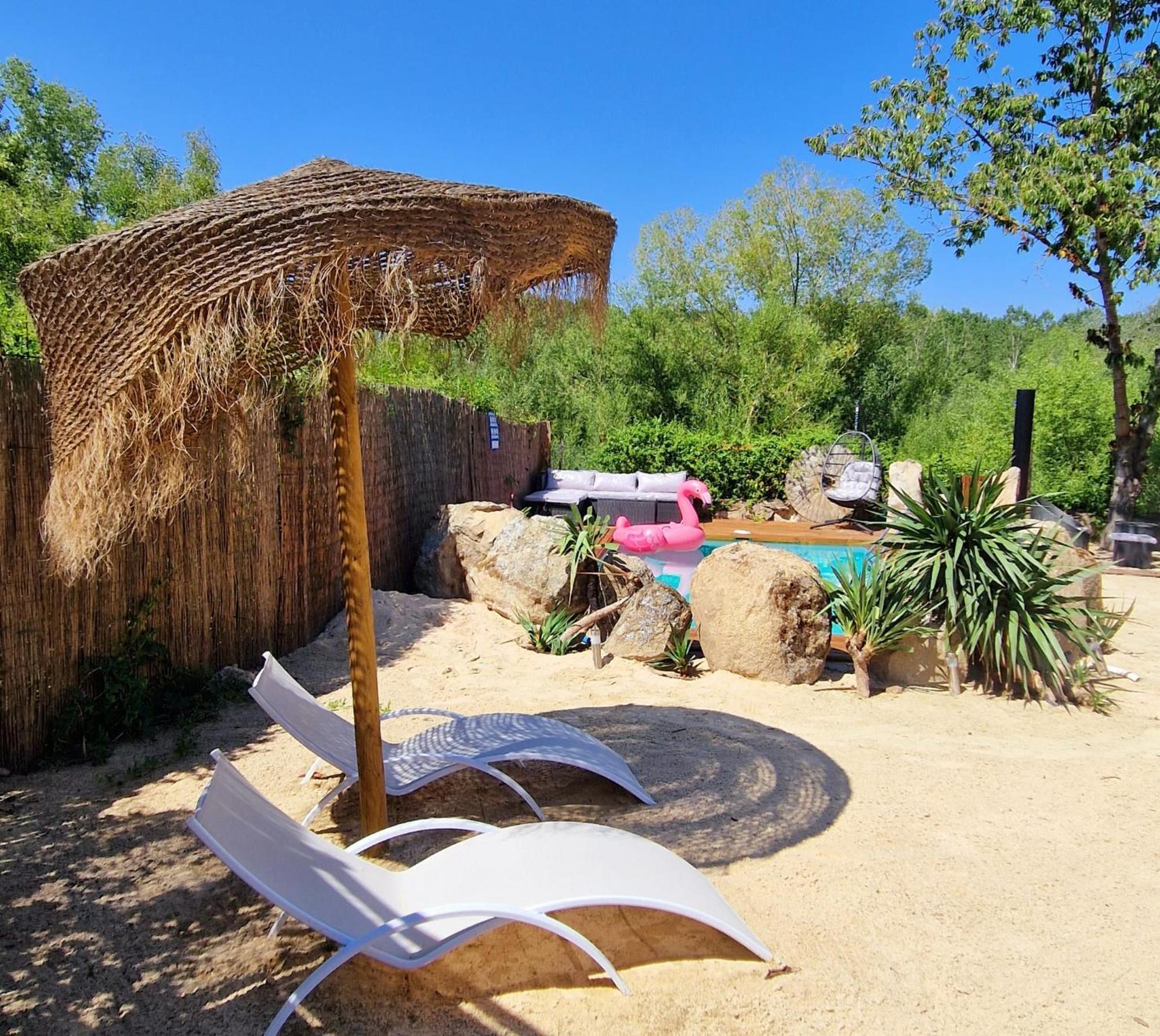 Complejo Oasis Beach Sobre El Rio Huerta  Exteriér fotografie